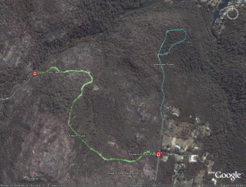 Chiltern Track in Google Earth Chiltern Track in Google Earth